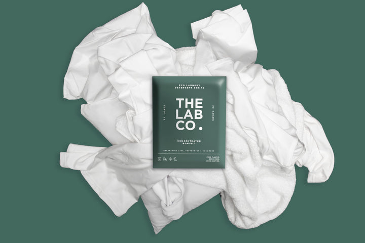The Lab Co. - Laundry Detergent Strips Sheets (32 Loads, Eco Ultra-Concentrated)