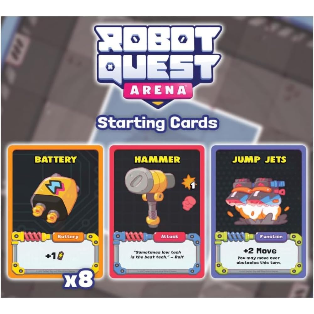 Robot Quest Arena - Deckbuilding Strategy Board Game | Ages 12+ | 2-4 Players | 30 Minutes 7