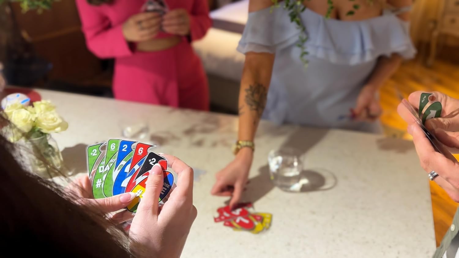 Mattel Games UNO Dare Adults Only Card Game, UK English Version 2