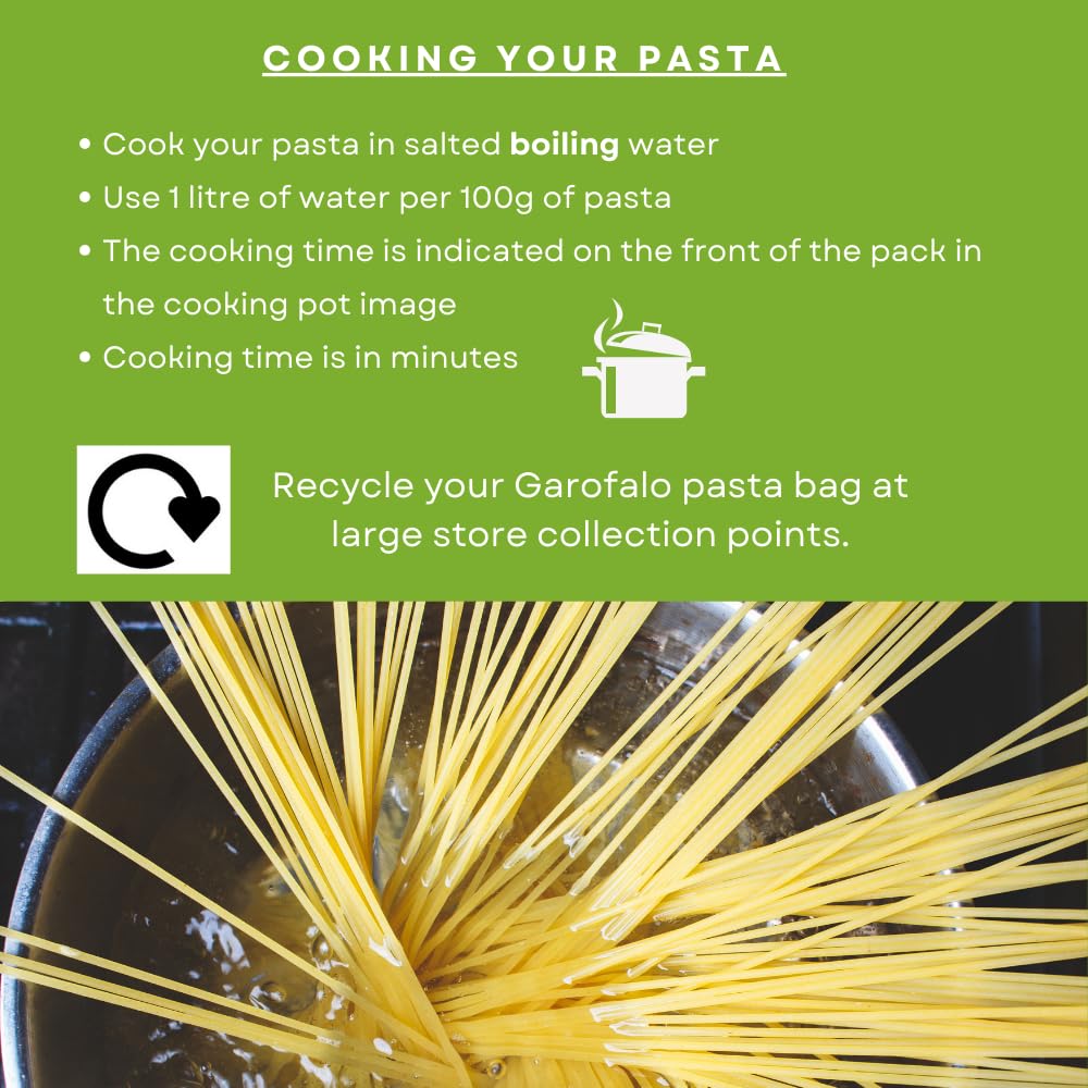Garofalo Organic Spaghetti Italian Dried Pasta, 500g