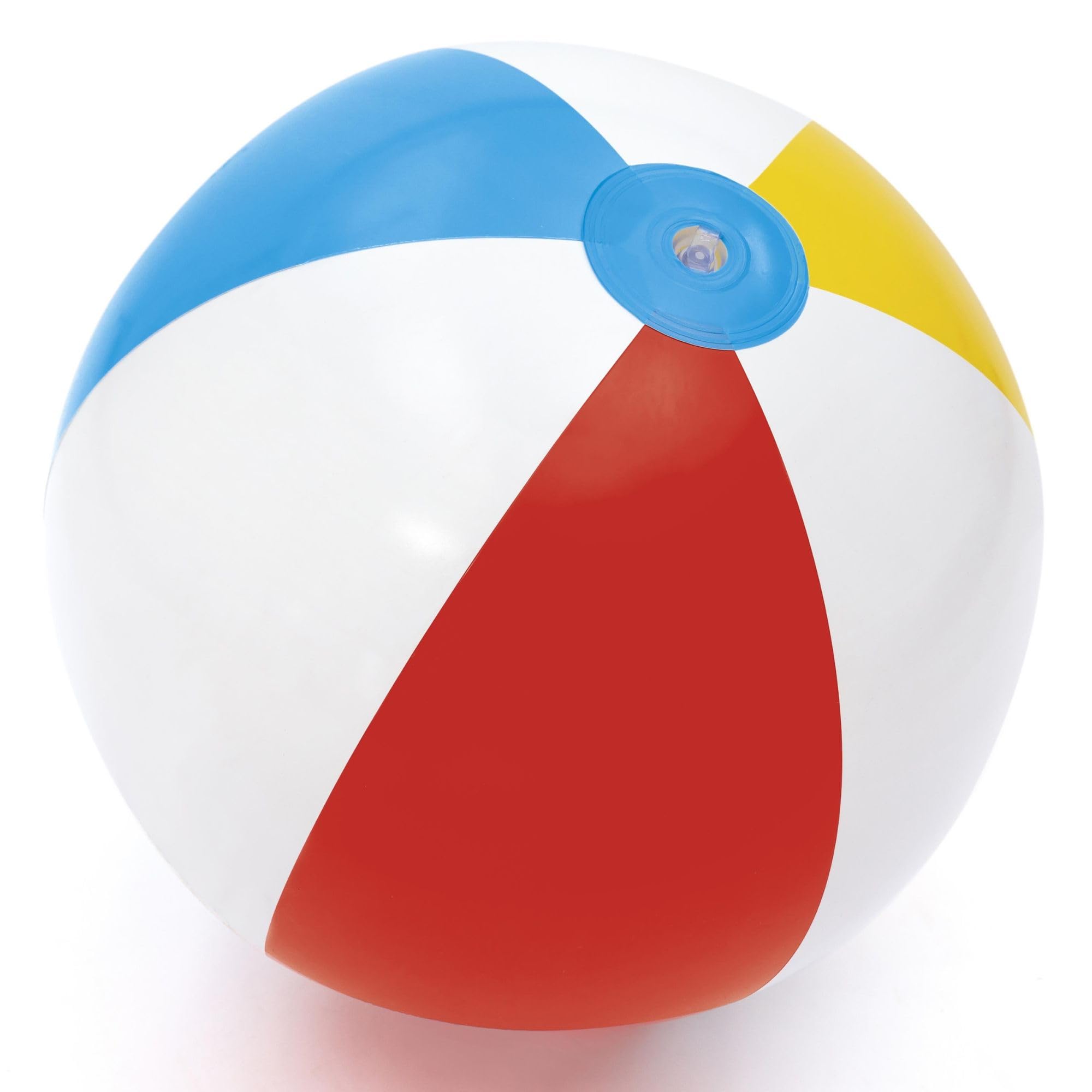 Bestway Panel Beach Ball - 61cm Diameter | Rubber Material | White Color 1