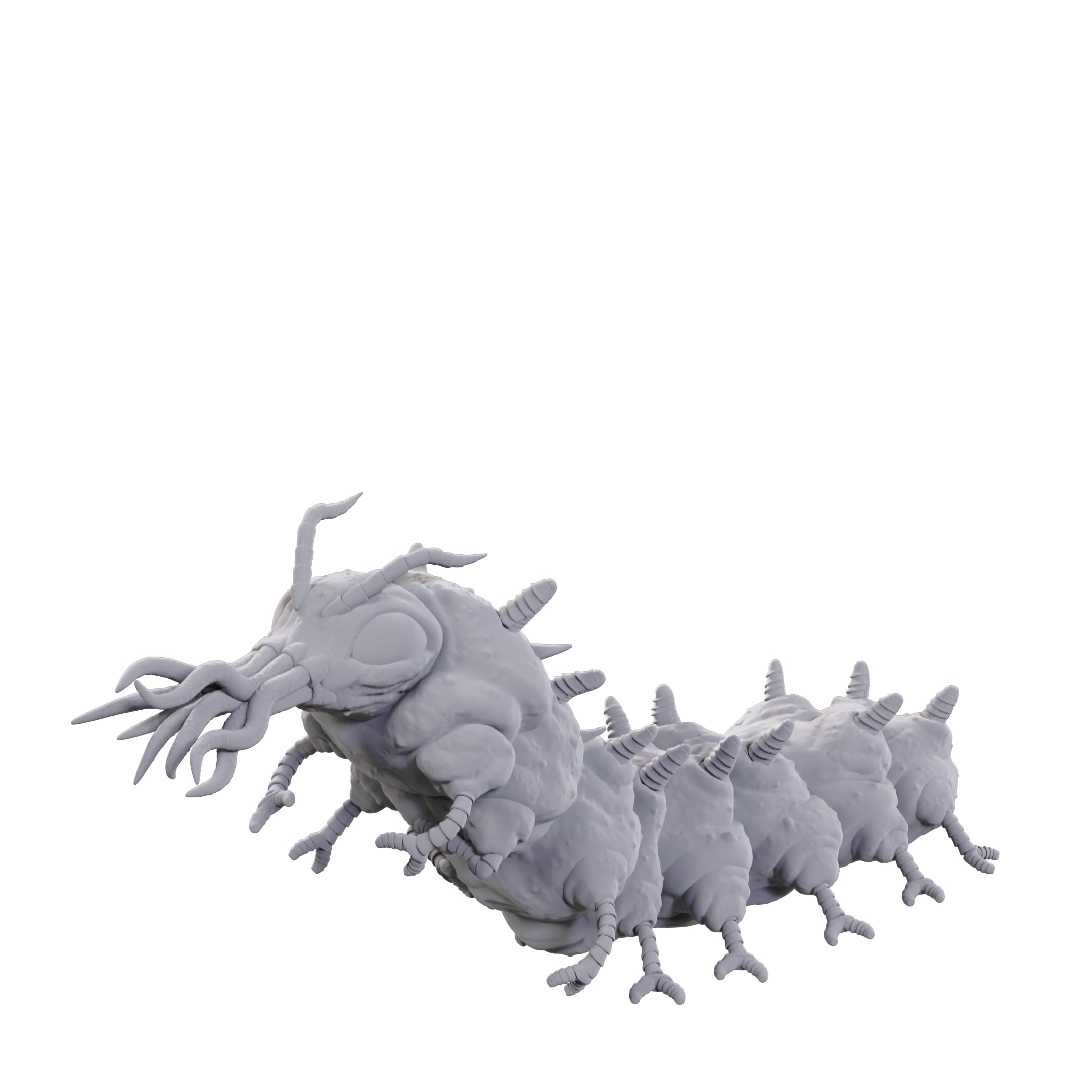 WizKids D&D Nolzur's Marvelous Miniatures - Classic Carrion Crawler | Unpainted Plastic Figure 1