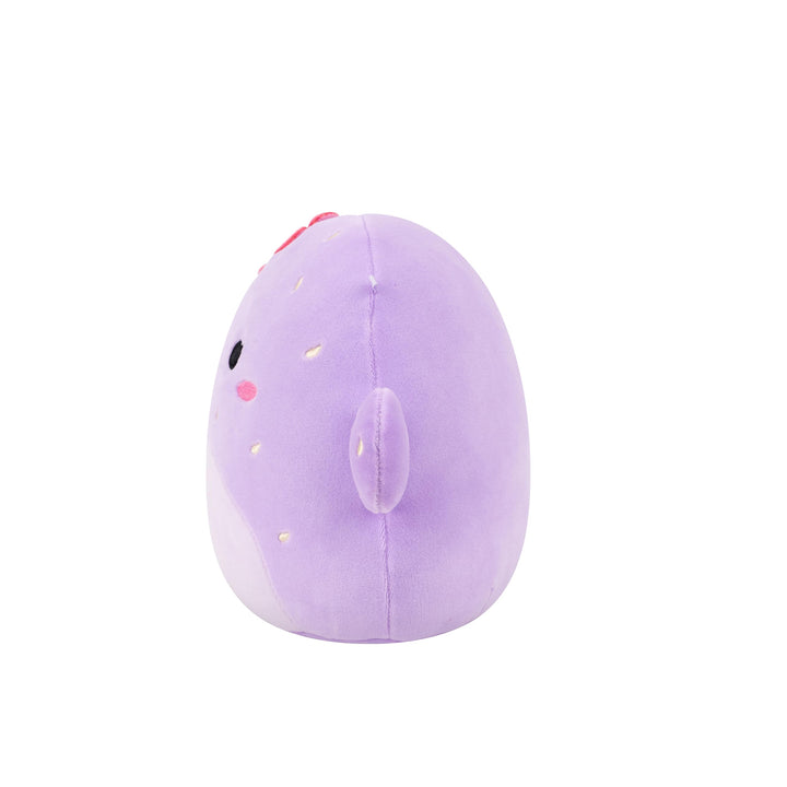 Squishmallows Adrienne the Purple Barrel Cactus - 7.5-Inch Plush Toy for Kids 3 Years and Up