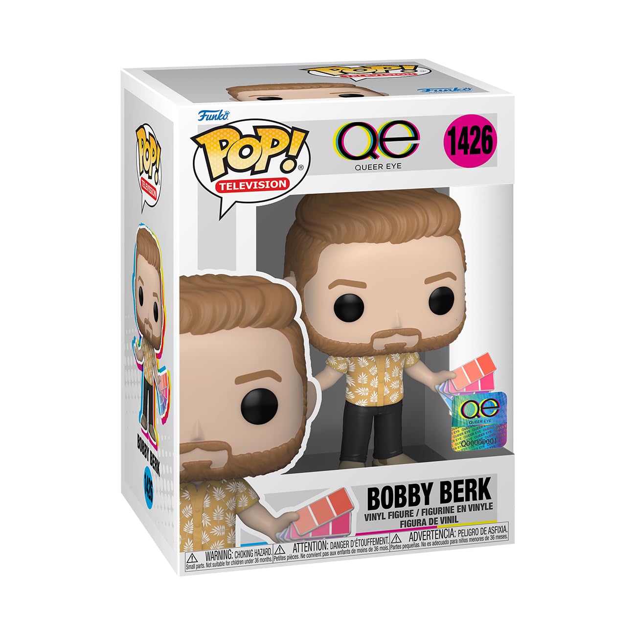Funko Pop! TV: Queer Eye - Bobby Berk Vinyl Figure (70713) 1