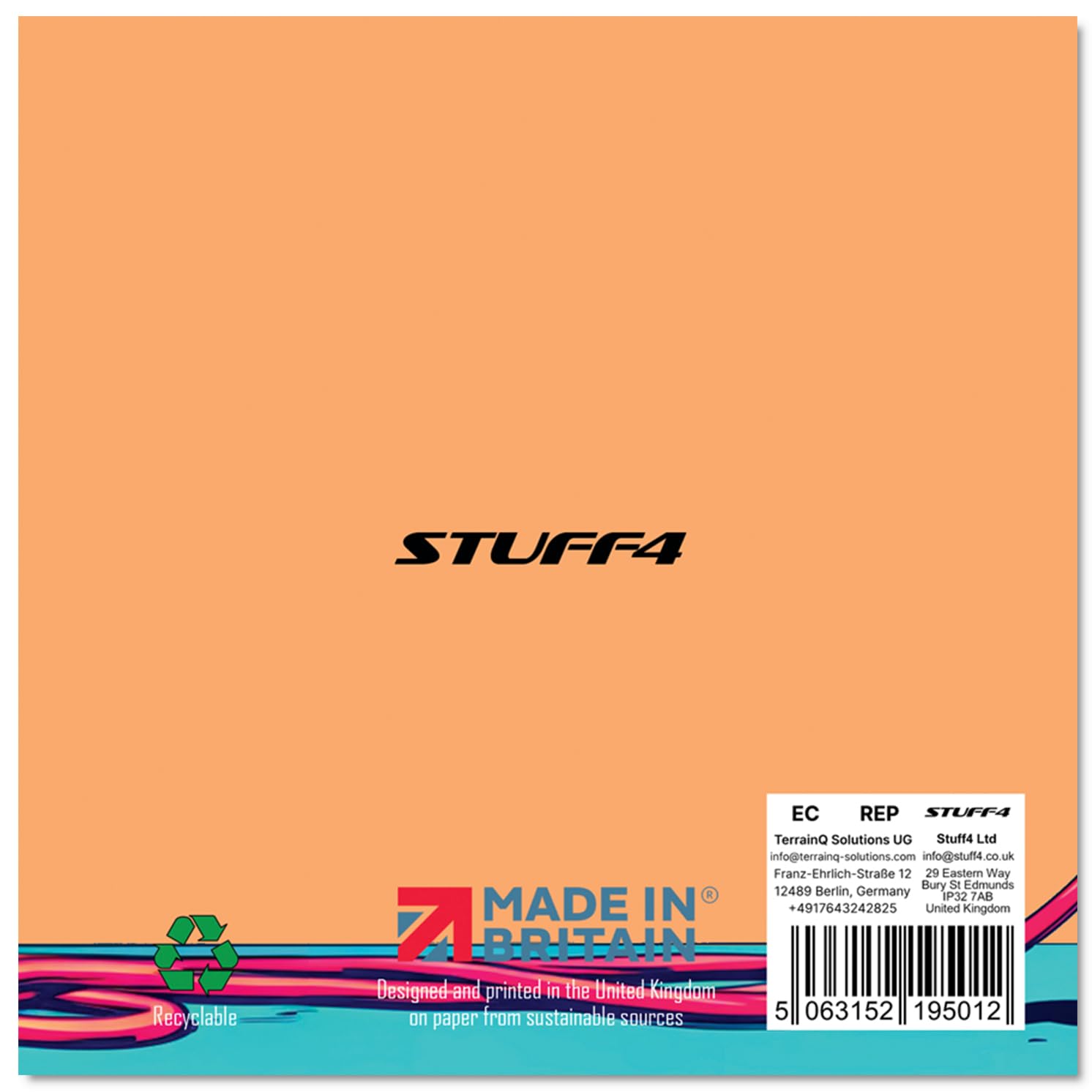 Stuff4 Rude Sister Birthday Card - Fire Hazard Joke | 145mm x 145mm | UK Made