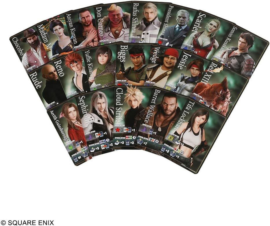 Square Enix Final Fantasy VII Remake Materia Hunter Board Game (SQUXFF07ZZ936)