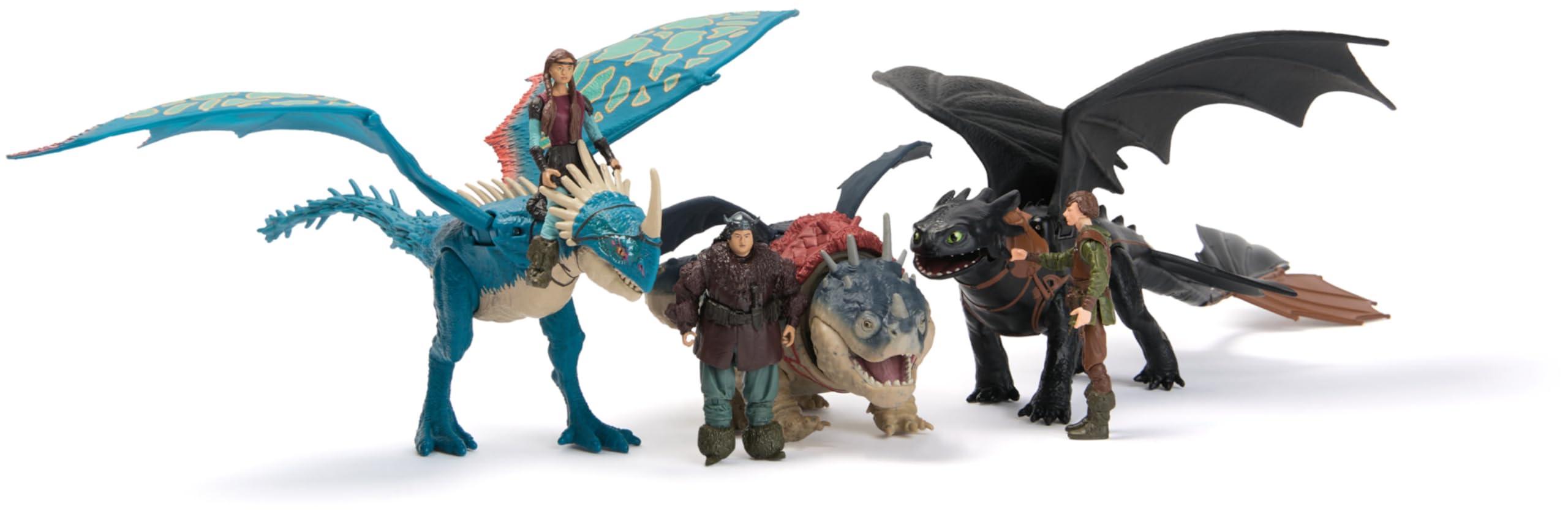 DreamWorks Dragons Deadly Nadder & Astrid Action Figure Set - 25 cm Dragon with 7.5 cm Viking Rider 3
