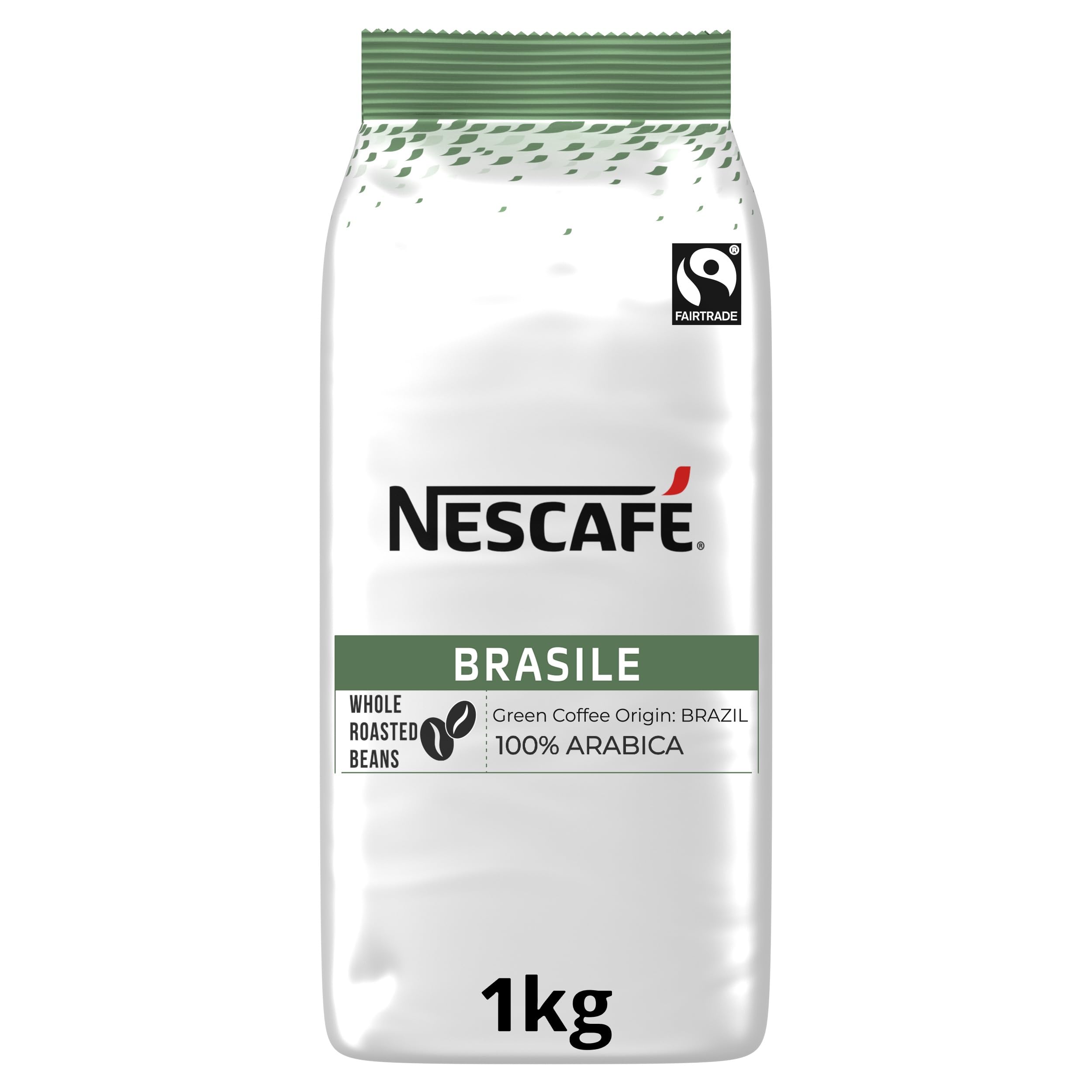 NESCAFÉ Brasile Whole Coffee Beans - 1kg Medium Roast | 100% Arabica | Fairtrade Certified 1