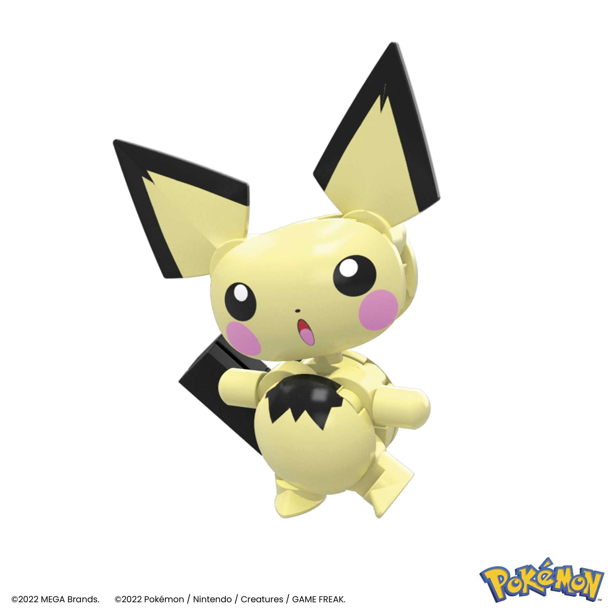 MEGA Pokémon Pikachu Evolution Building Set - 160-Piece Action Figure Playset for Kids 6+ 2