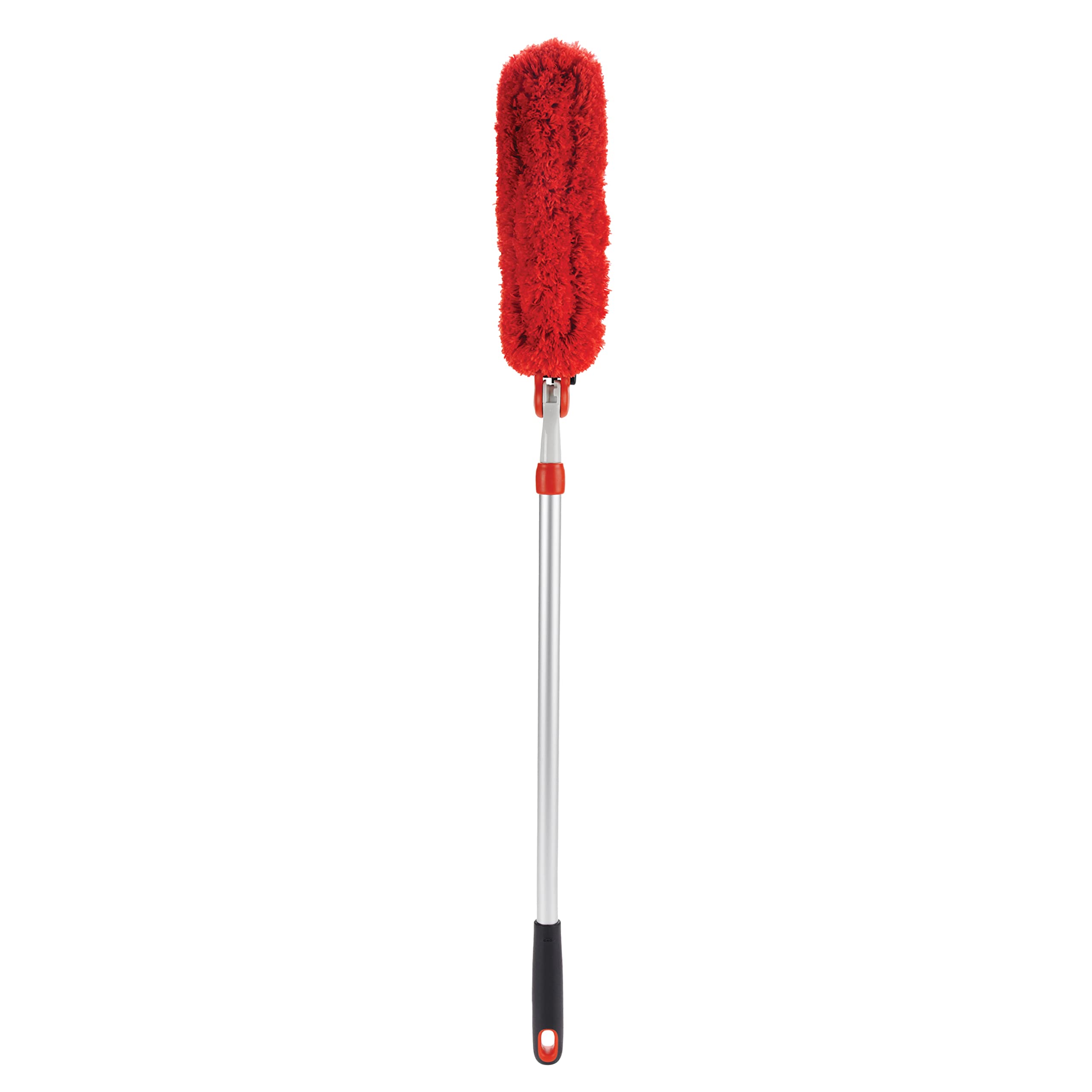 OXO Good Grips Extendable Microfibre Duster - Extends to 137 cm | 270° Rotating Head | Machine Washable 1