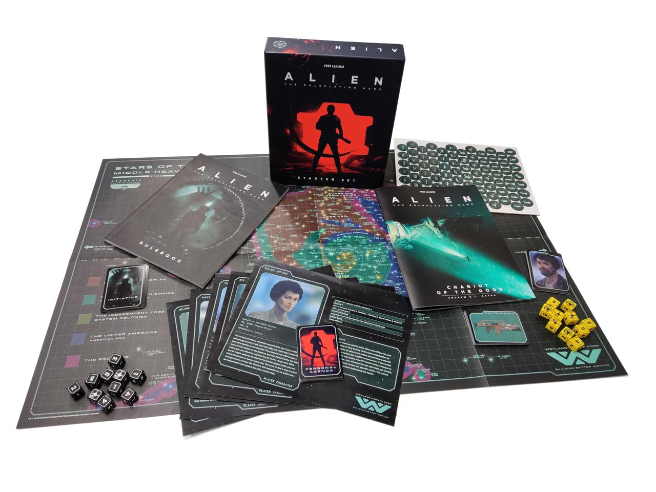 Free League ALIEN Roleplaying Game Starter Set [Tabletop Game] 2