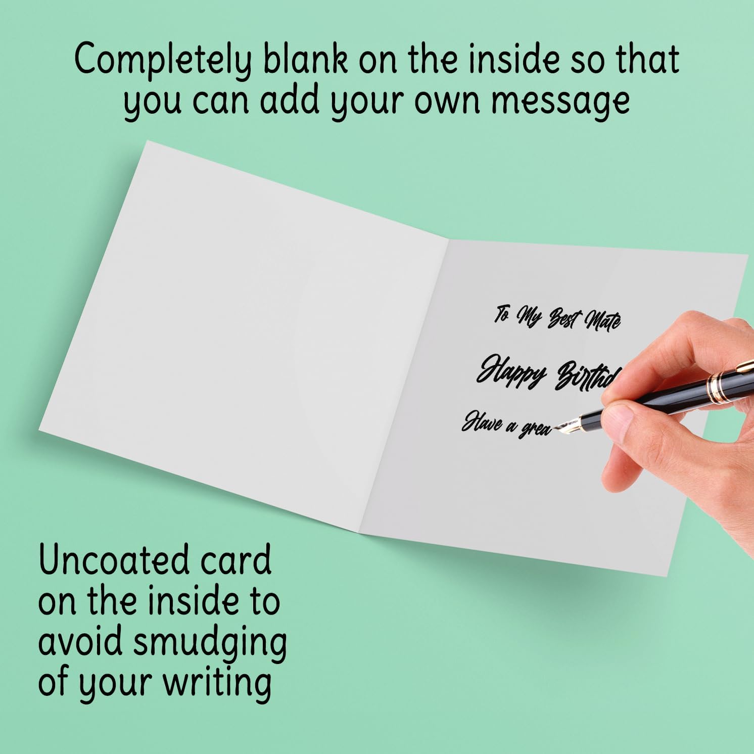Stuff4 Funny Leaving Card for Colleagues Men Women - Off You F*ck Then | Blank Inside | 145mm x 145mm 4