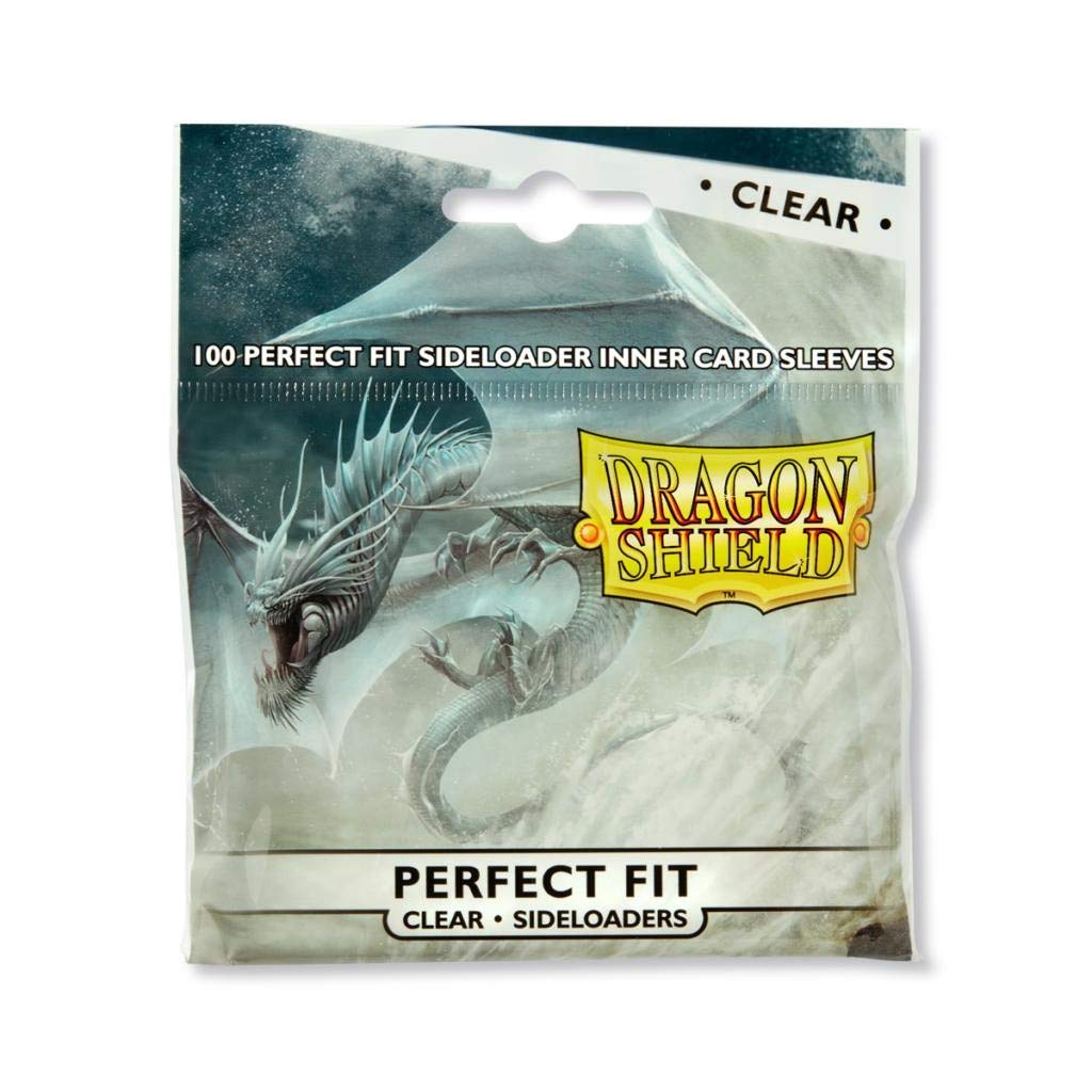 Dragon Shield AT-13101 Perfect Fit Sideloader Clear Sleeves | 100 Count | Polypropylene 2