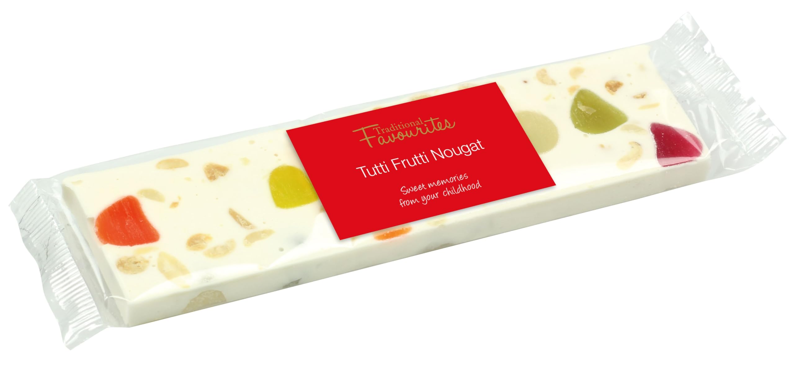 Bon Bon's Gourmet Traditional Favourites Tutti Frutti Nougat Bar 100g 3