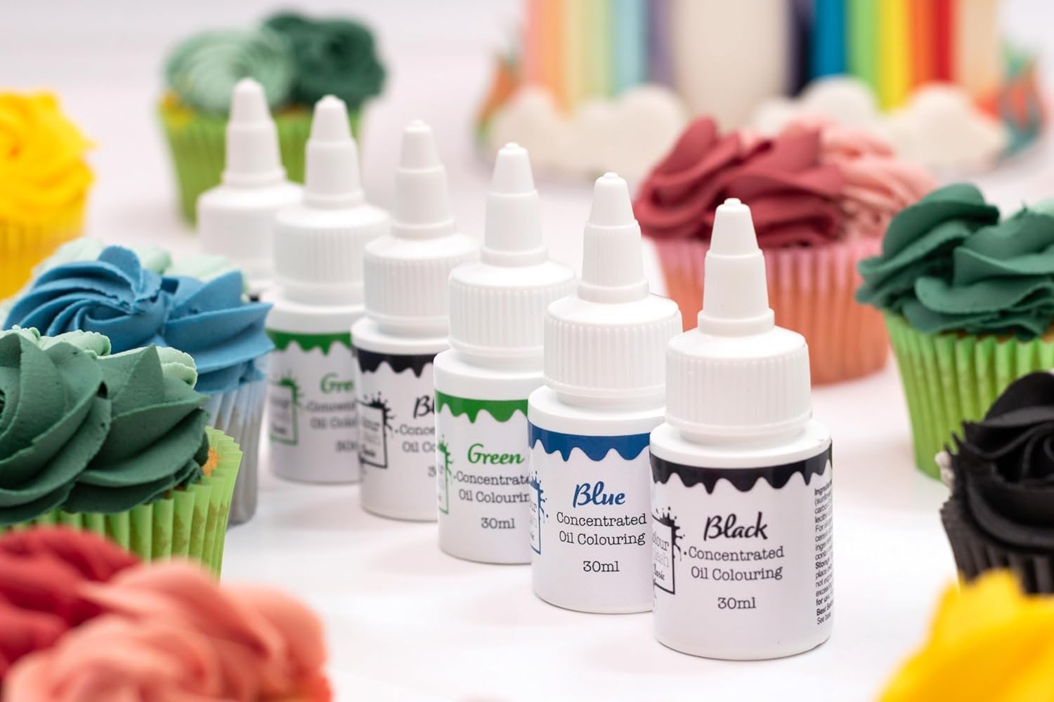 Colour Splash - Red Oil Based Food Colouring for Baking |30ml 12