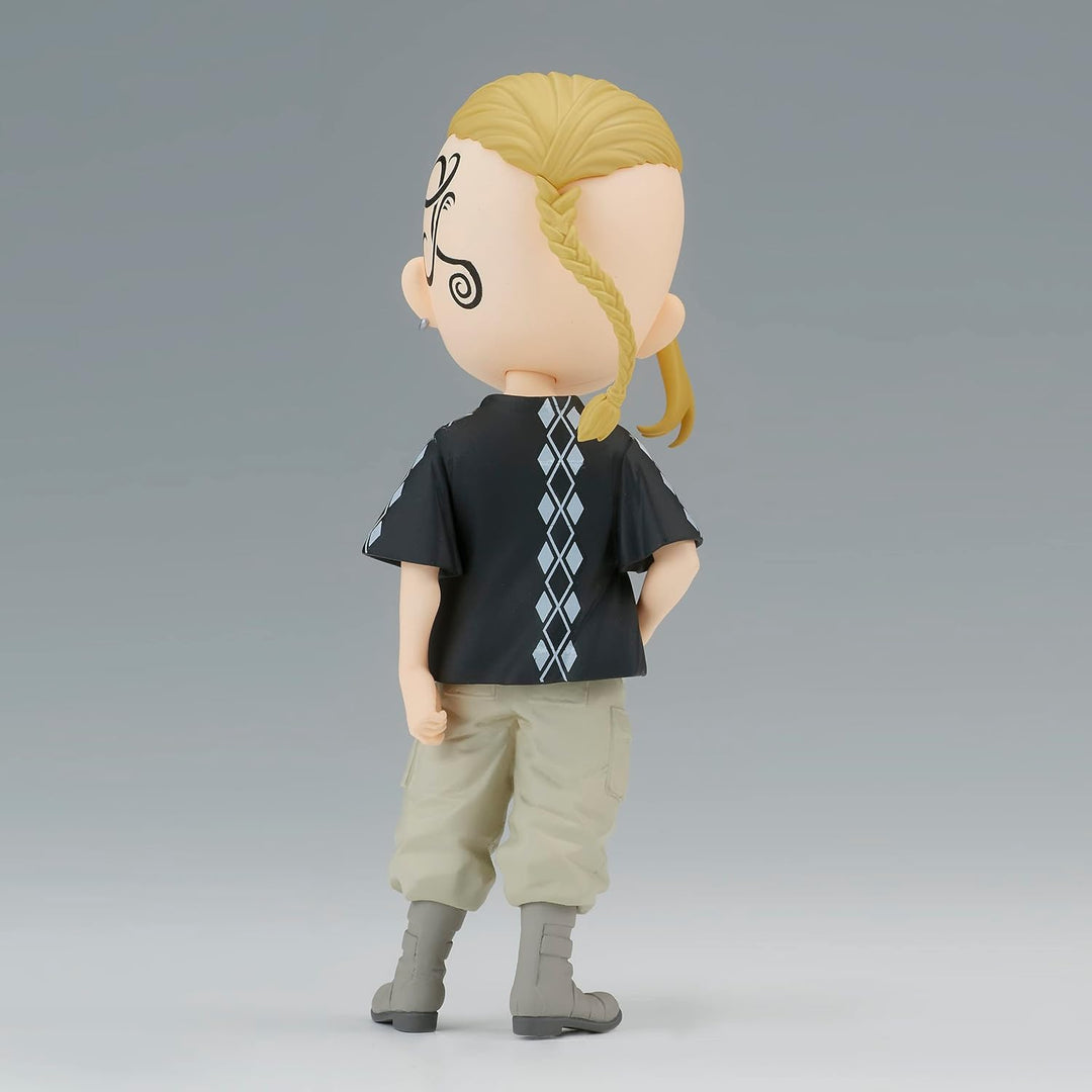 Banpresto Q Posket Tokyo Revengers - Ken Ryuguji (Draken) Plain Clothes Ver. A Vinyl Figure (BP18024)