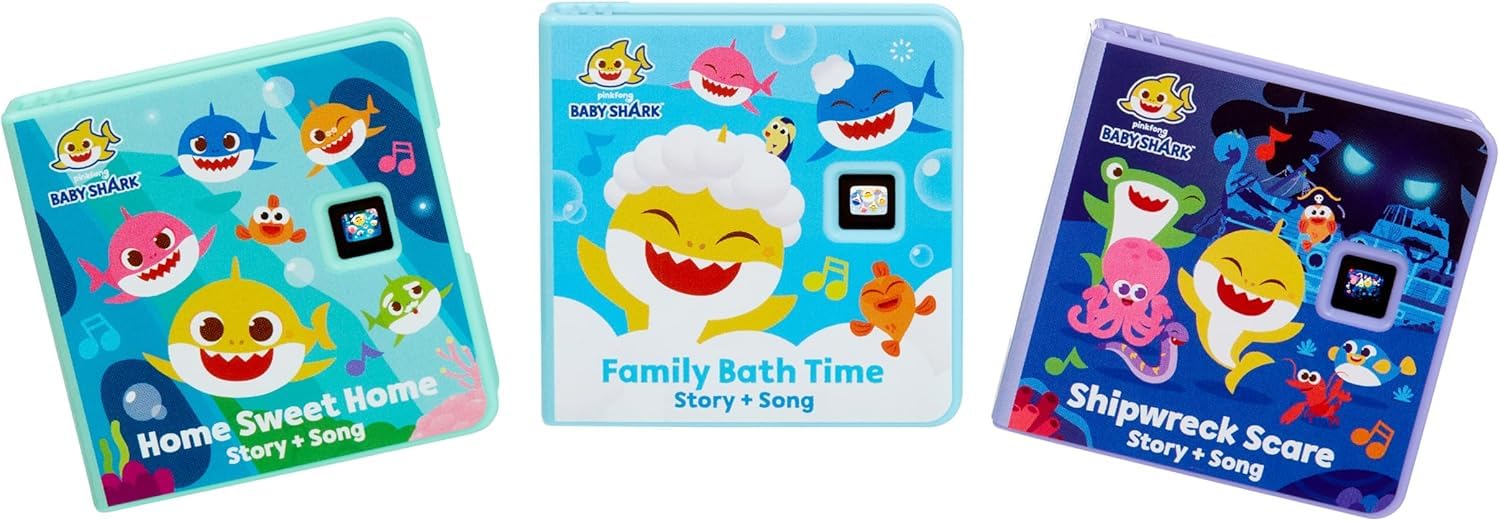 little tikes Baby Shark Family Collection - 3 Stories | Ages 3+ 4