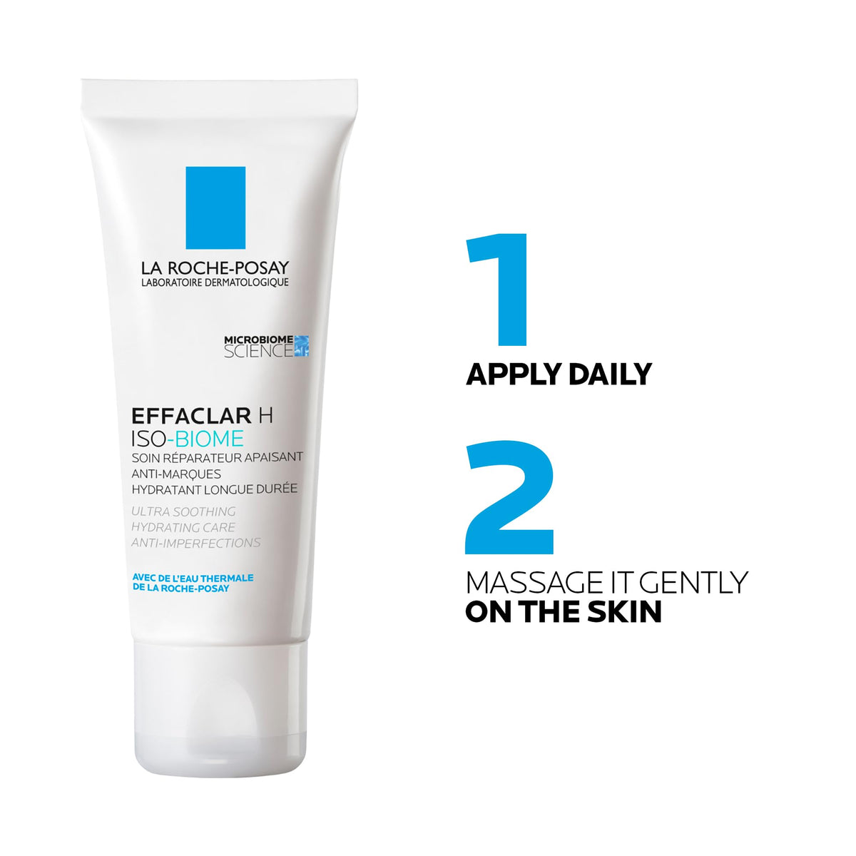 La Roche-Posay Effaclar H Iso-Biome Soothing Moisturiser Cream - 40ml