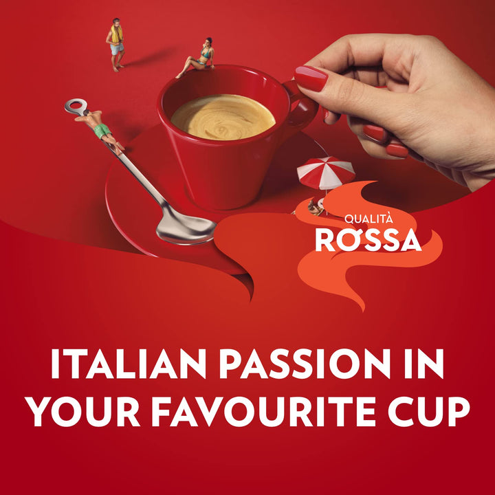 Lavazza Qualità Rossa Coffee Beans - Medium Roast with Chocolate & Dried Fruit Notes (1kg)