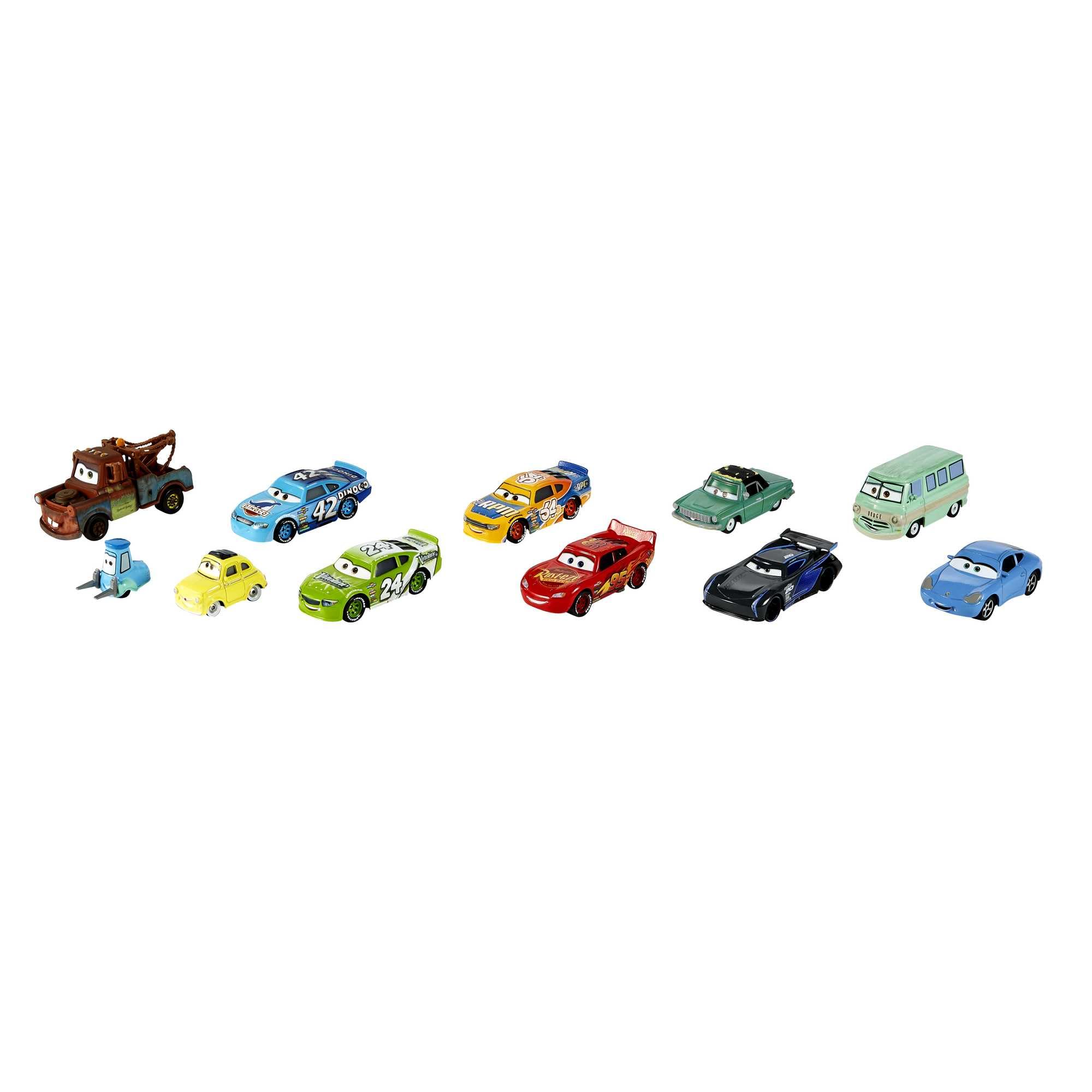 Mattel Disney Pixar Cars 10-Pack Die-Cast Mini Racers HBW15 4