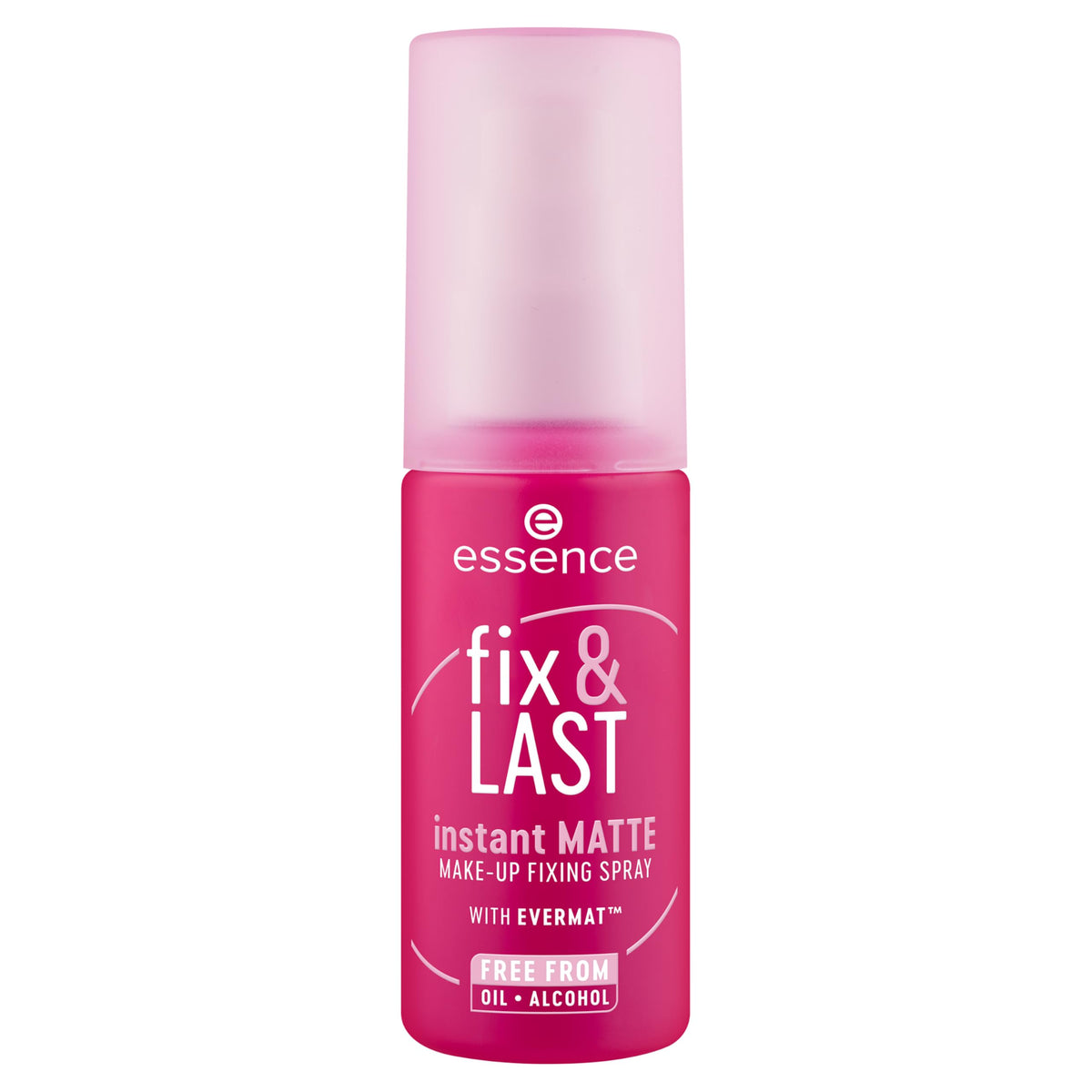 Essence Cosmetics fix & LAST instant MATTE MAKE-UP FIXING SPRAY - Long-lasting Mattifying Finish, 50 ml