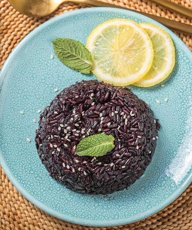 Riso Gallo Nero - Vegan Black Wholegrain Rice | 500g Organic Grain | Nutty Flavour 4