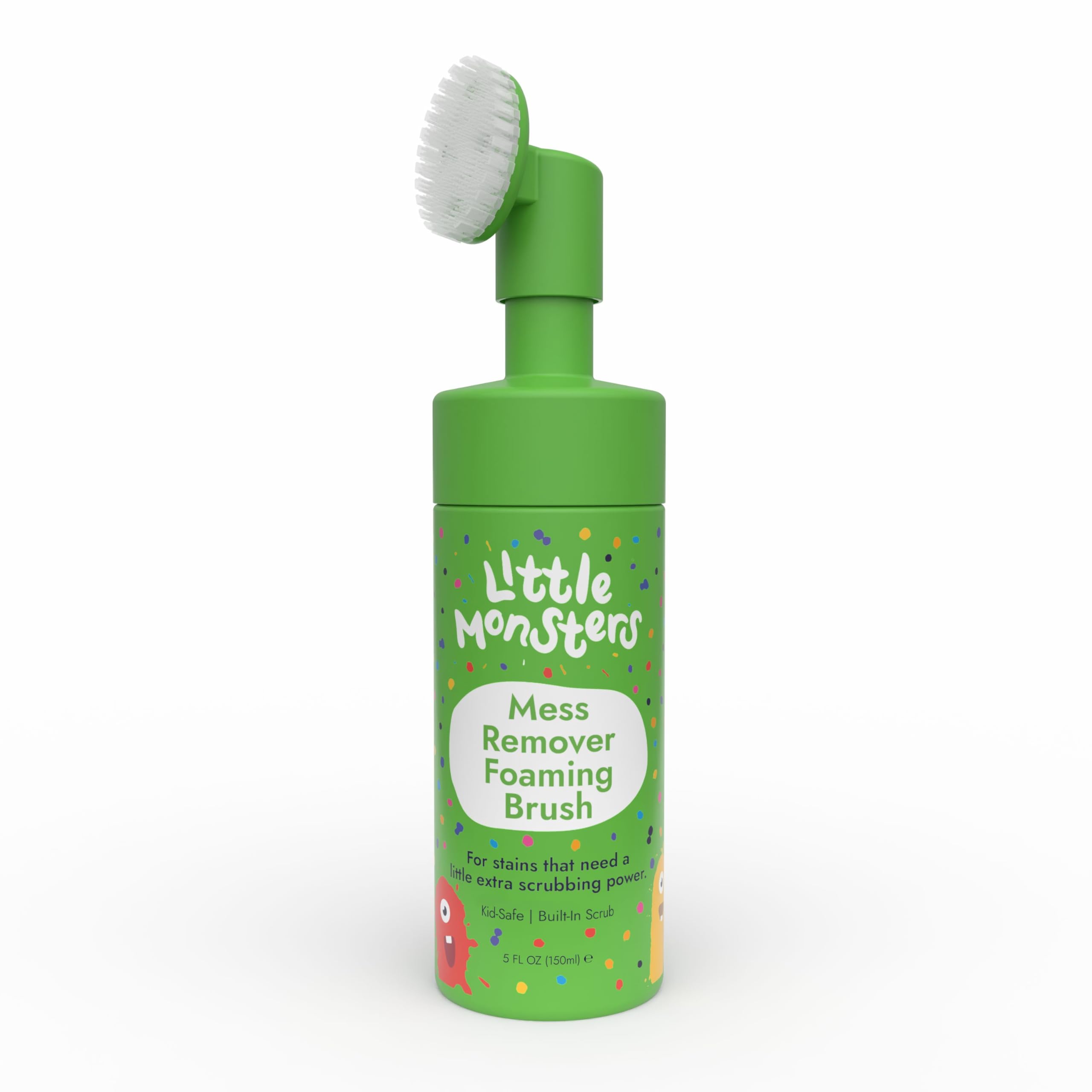 Little Monsters Mess Remover Foaming Brush - Tough Stain Remover | 150ml 1