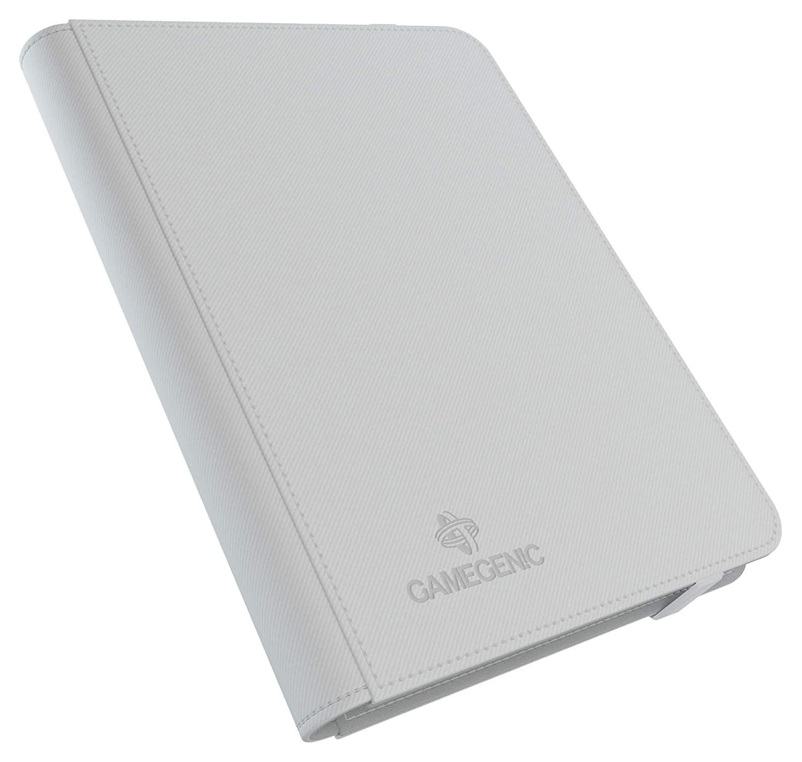 Gamegenic Prime Album - 8-Pocket Side-Loading Pages | Holds 160 Double-Sleeved Cards | White