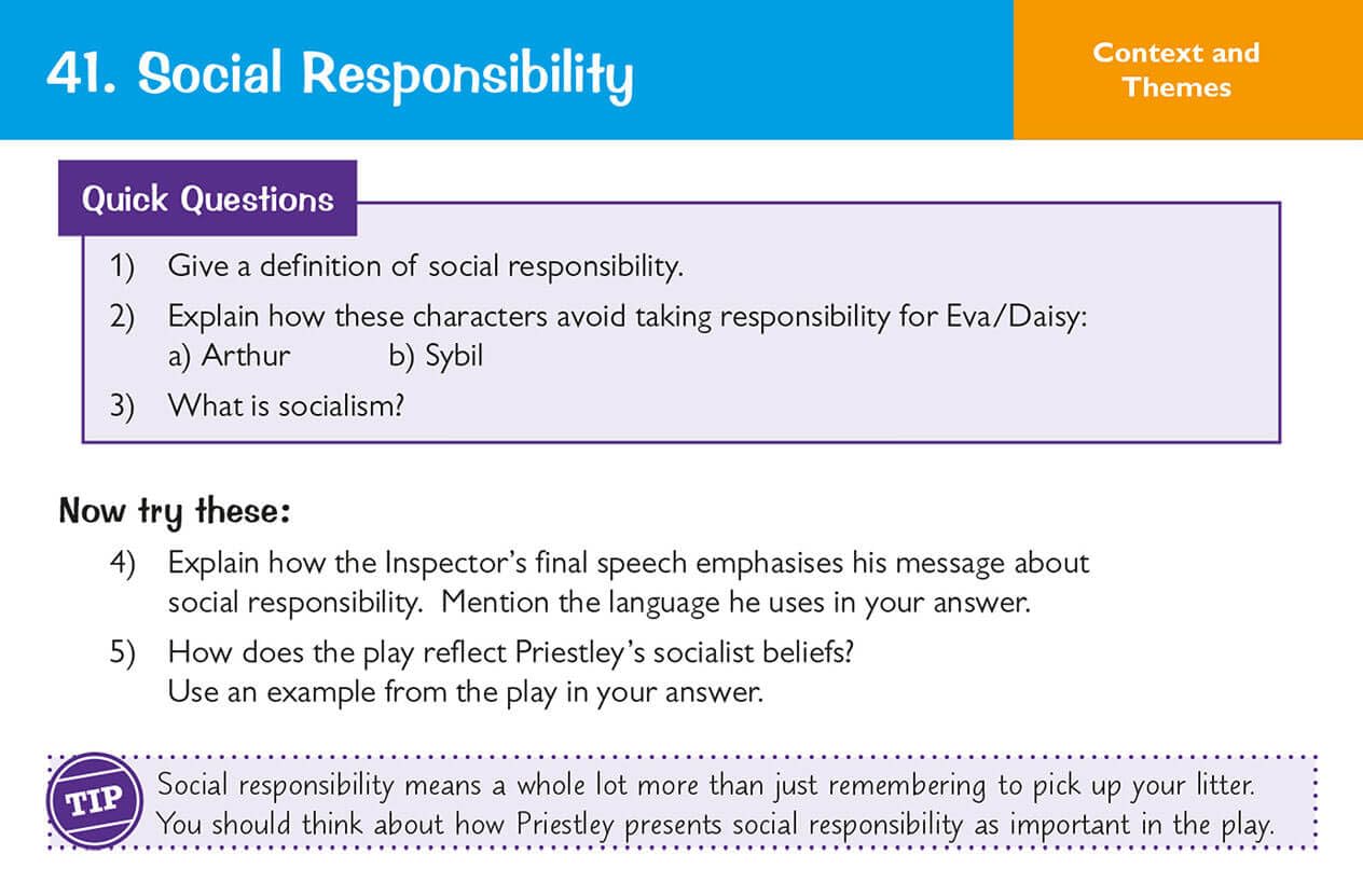 CGP An Inspector Calls Revision Question Cards | Grade 9-1 GCSE English Literature | 2019 Edition 6