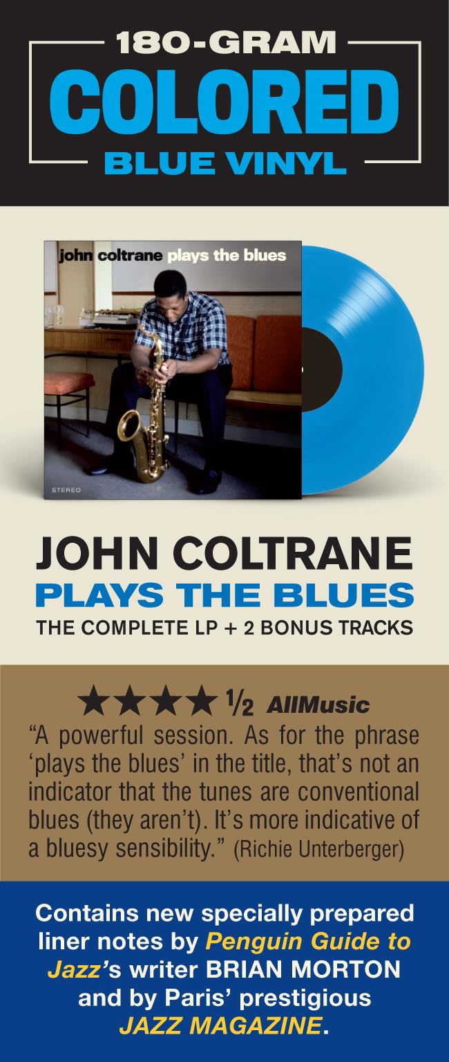 John Coltrane - Plays The Blues [Limited Blue Vinyl]