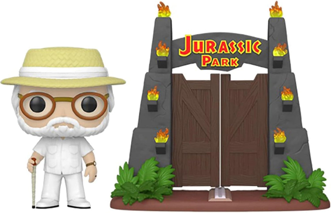 Funko Jurassic Park POP Vinyl Figure | John Hammond with Gates