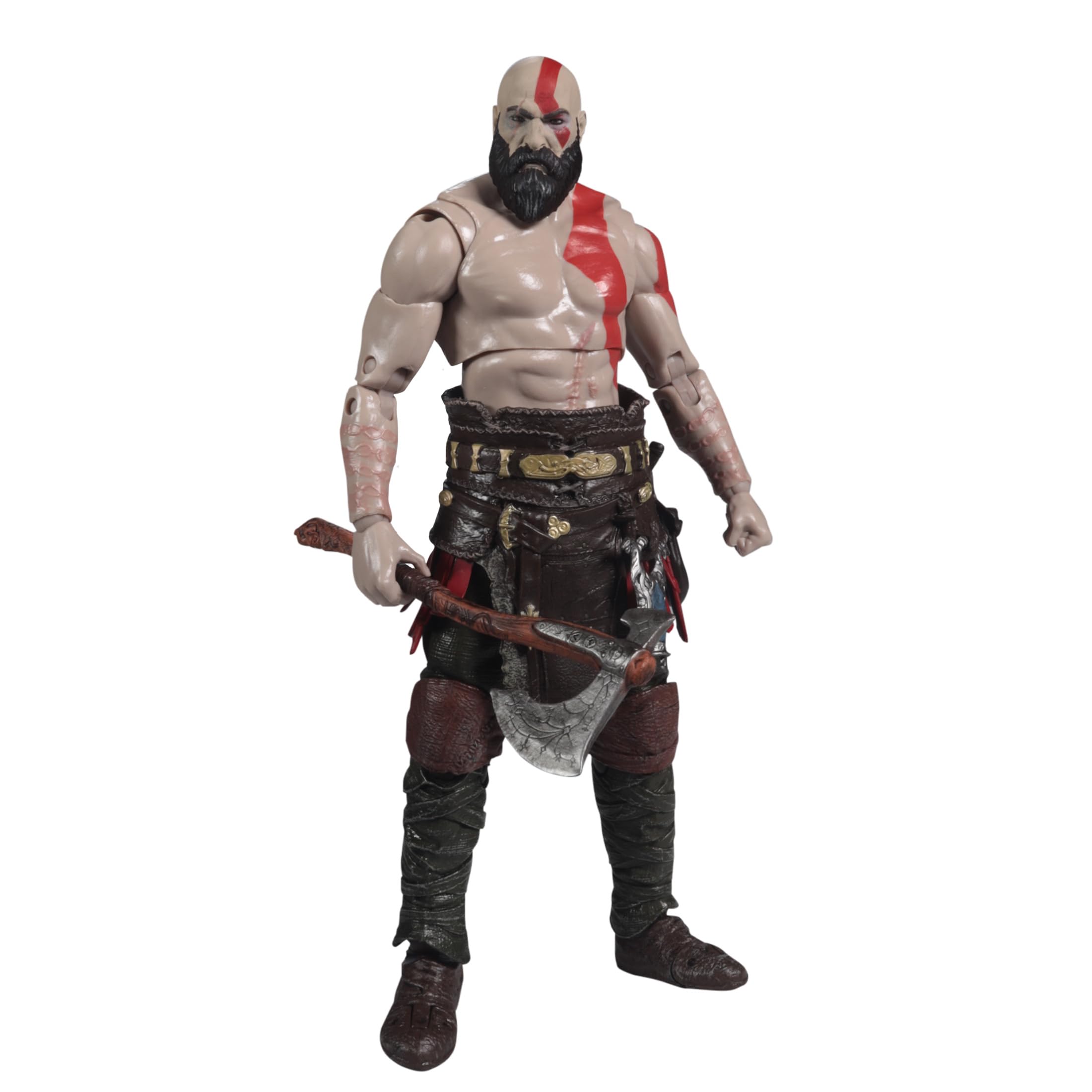McFarlane God of War Kratos (God of War Ragnarok) 7in Deluxe Action Figure | Ultra Articulation | Ages 16+