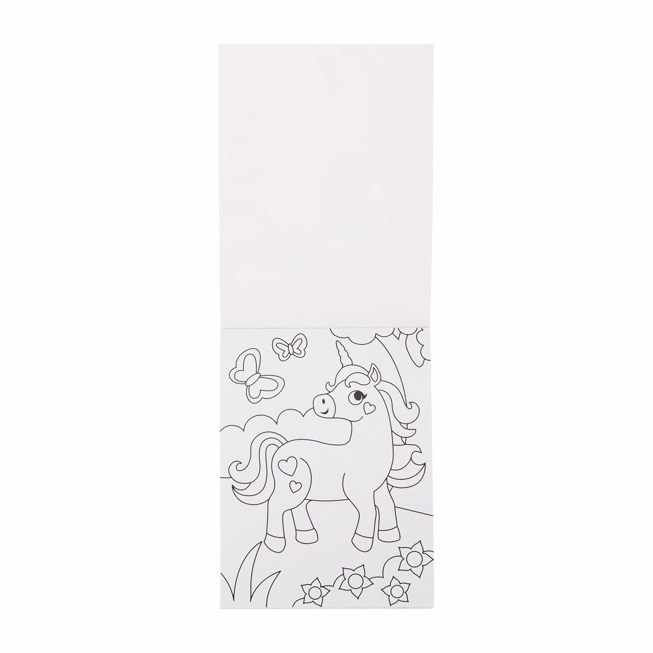 Baker Ross FE577 Mini Colouring Books - Pack of 12 | 20 Pages Each | 12 x 16 cm 2