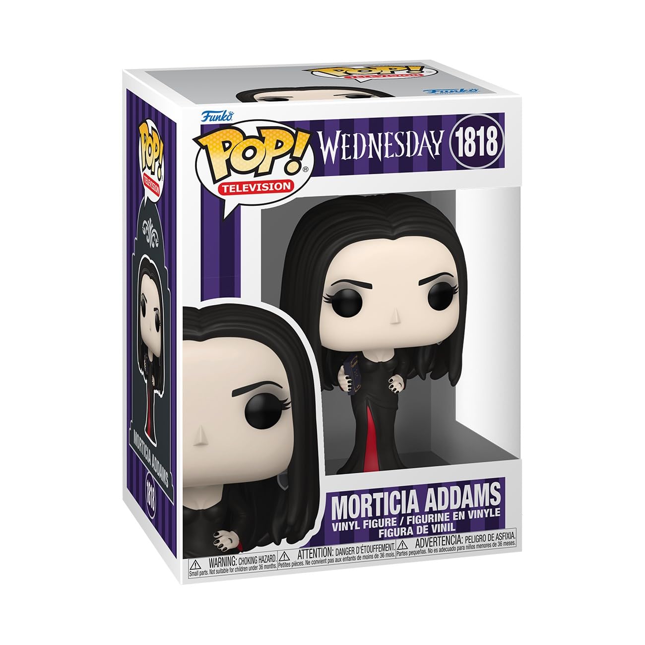 Funko Pop! TV: Wednesday - Morticia Vinyl Figure (86680) 1