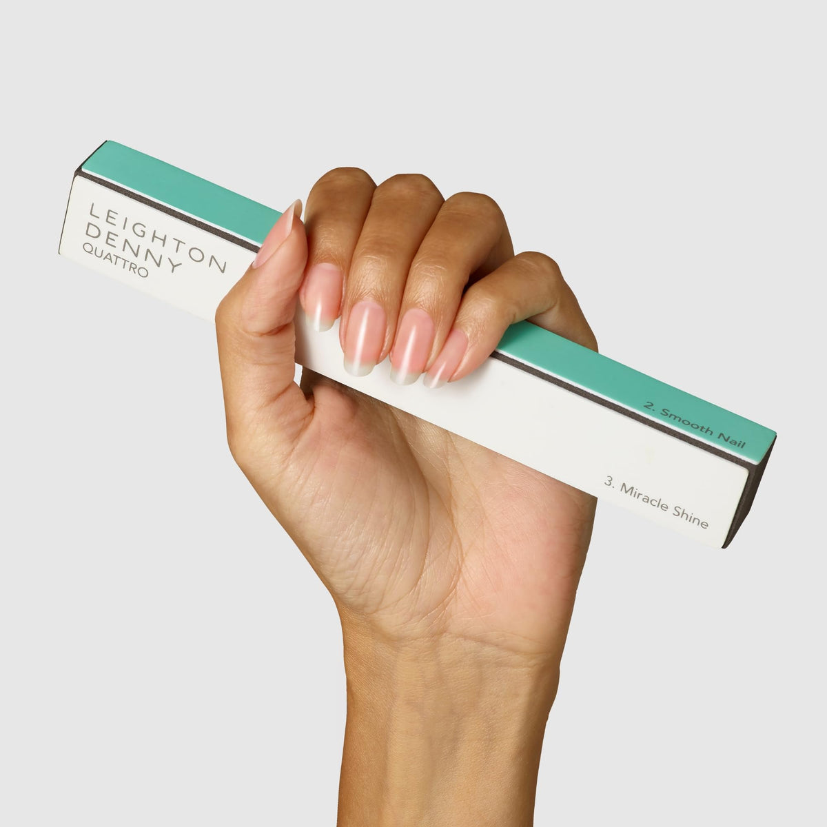 LEIGHTON DENNY Quattro 4 in 1 File & Buffer - Turquoise