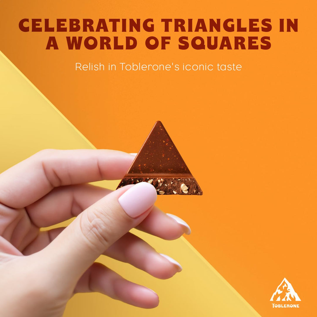 Toblerone Tiny's Milk, White & Dark Chocolates with Honey & Almond Nougat - 250g