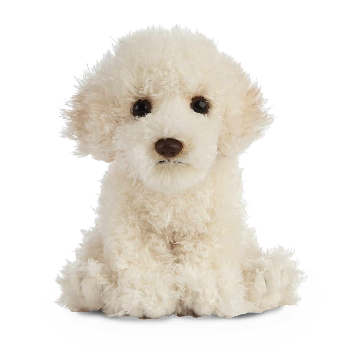 Living Nature Labradoodle Puppy Soft Toy - 16 cm Plush Stuffed Animal, Cream