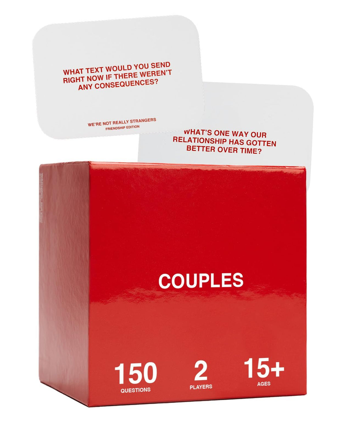 We’re Not Really Strangers Couples Edition Conversation Card Game - 150 Cards, 2 Players