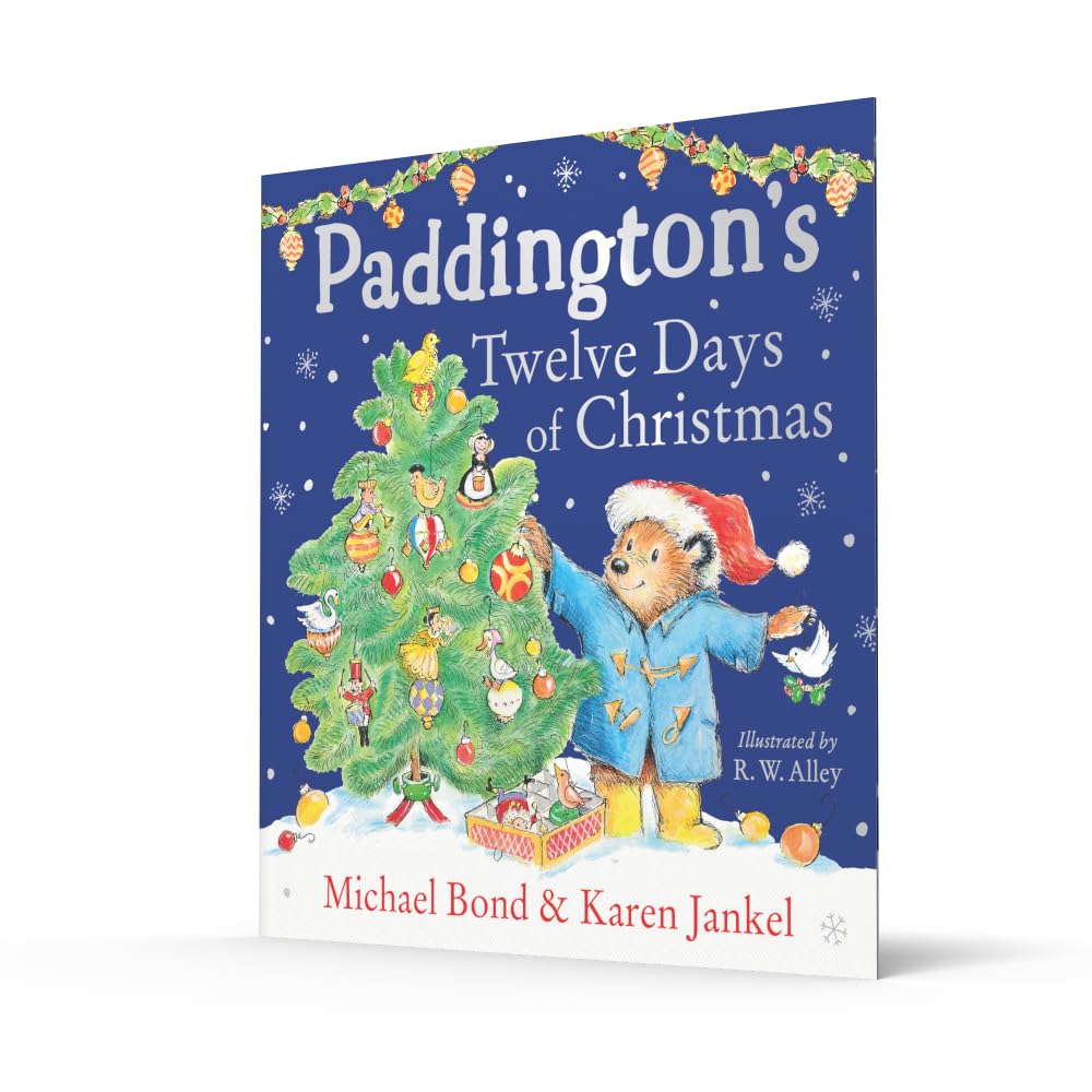 Paddington’s Twelve Days of Christmas - Illustrated Christmas Book, Paperback, Ages 2–6