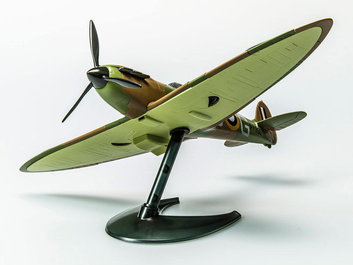 Airfix Quick Build Spitfire Model Kit J6000 - Snap-Together Plastic Aircraft Model for Kids 8+