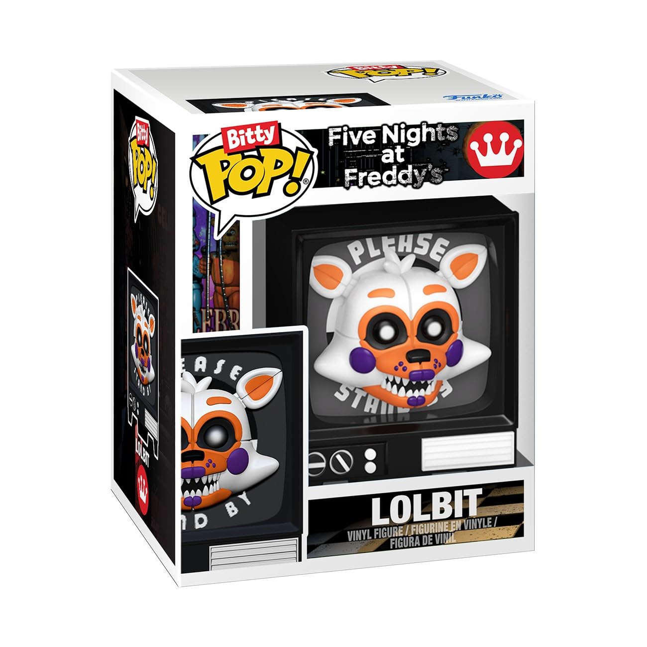 Funko Bitty POP! Five Nights at Freddy's 4-Pack: Golden Freddy, Marionette, Lolbit, Sun & Moon 4