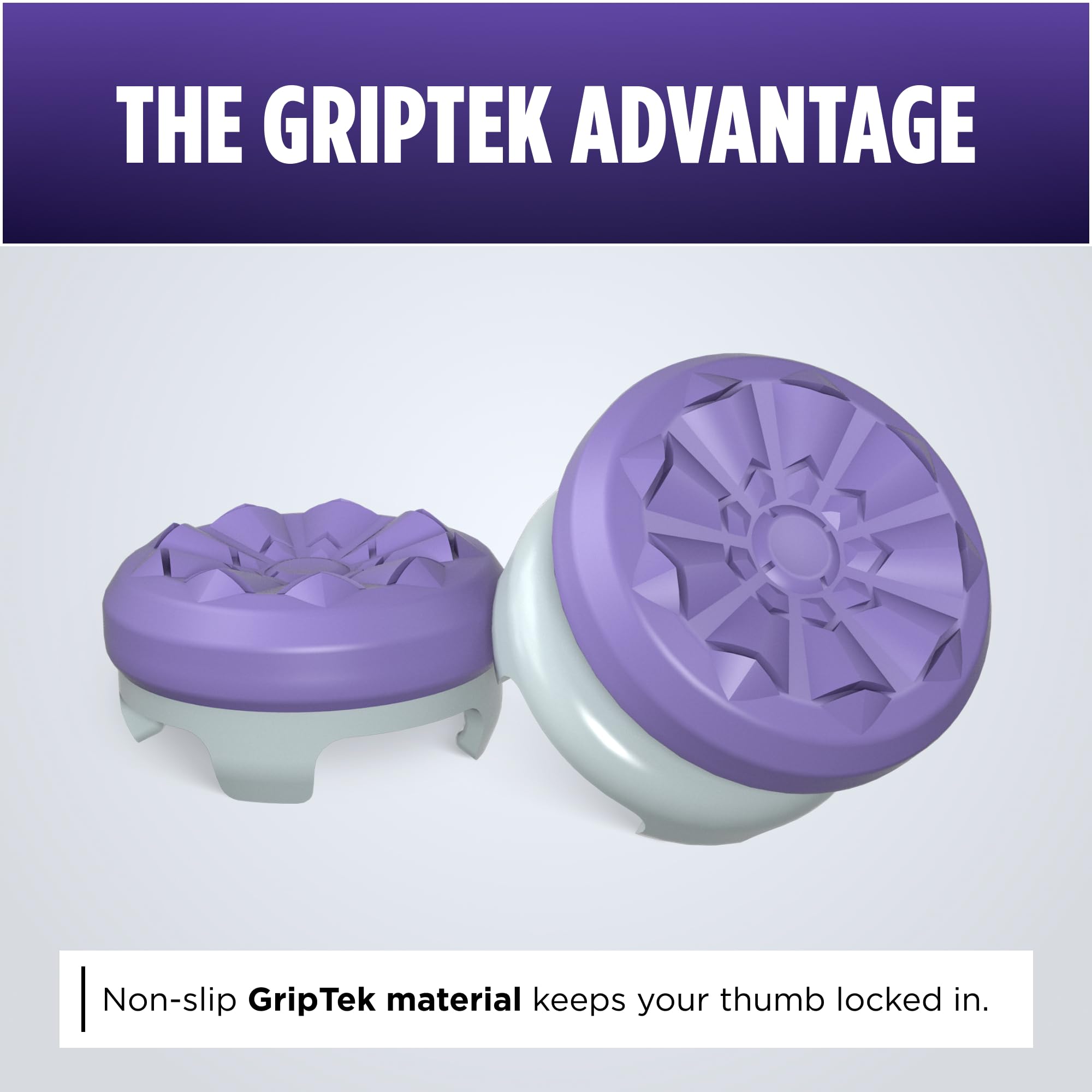 KontrolFreek FPS Freek Galaxy Purple Thumbstick Extenders for Xbox One & Xbox Series X/S 3