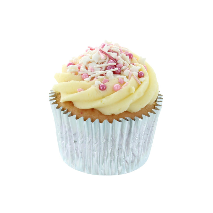 Baked with Love - Pink Sprinkles 90g | Pink & White Sugar Cake Sprinkles Mix