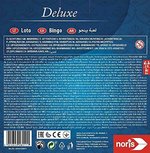 Noris-Spiele GmbH NOR08011 Deluxe Bingo Board Game 13