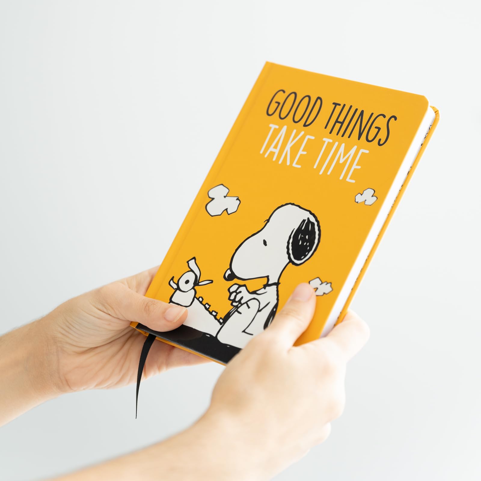 Grupo Erik Snoopy Lazy Days A5 Hardback Notebook | 96 Sheets Dotted Paper | 100 gsm 4