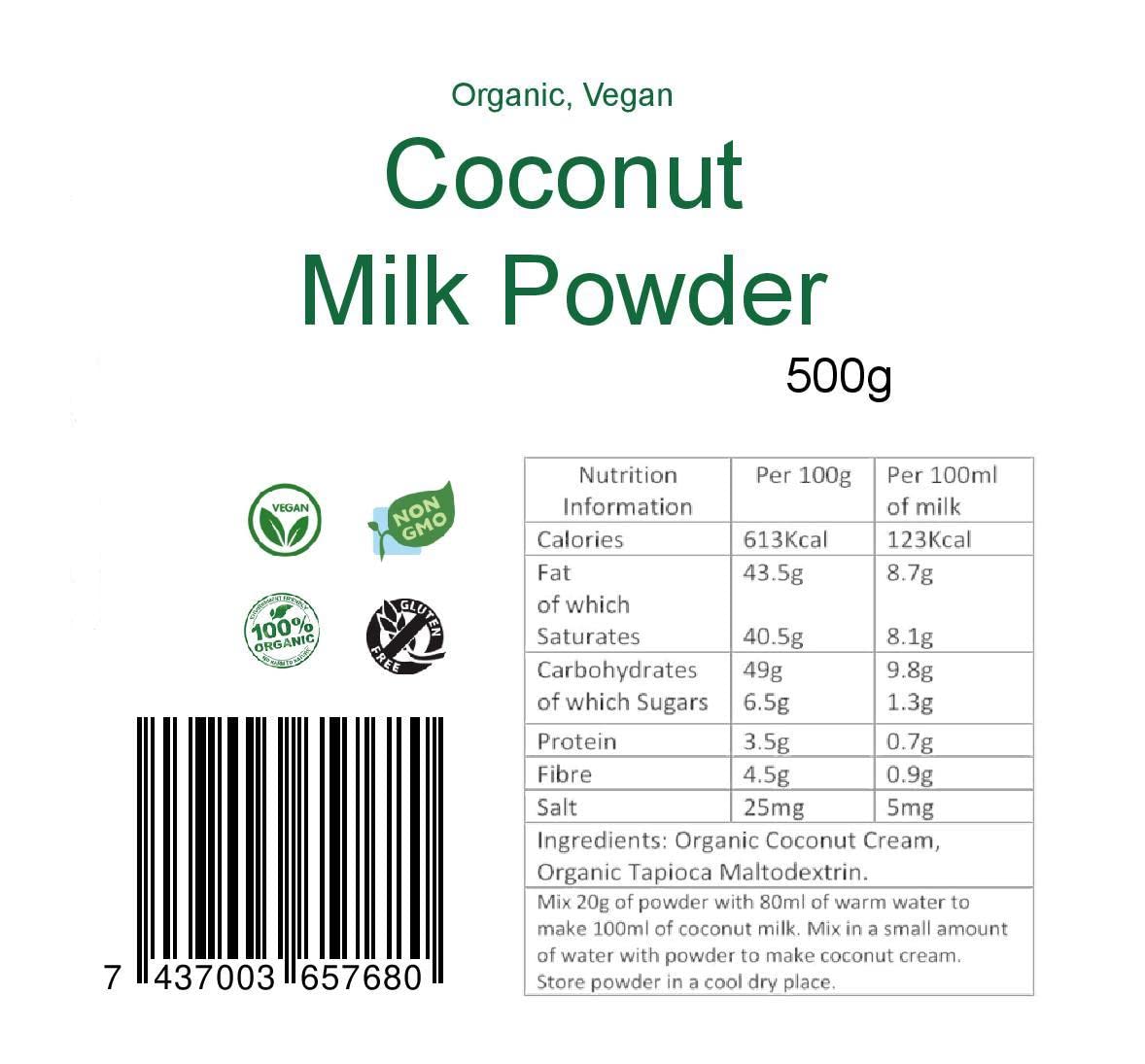 yourhealthstore Vegan Coconut Milk Powder - 500g | No Added Glucose Syrup | Premium Quality 3