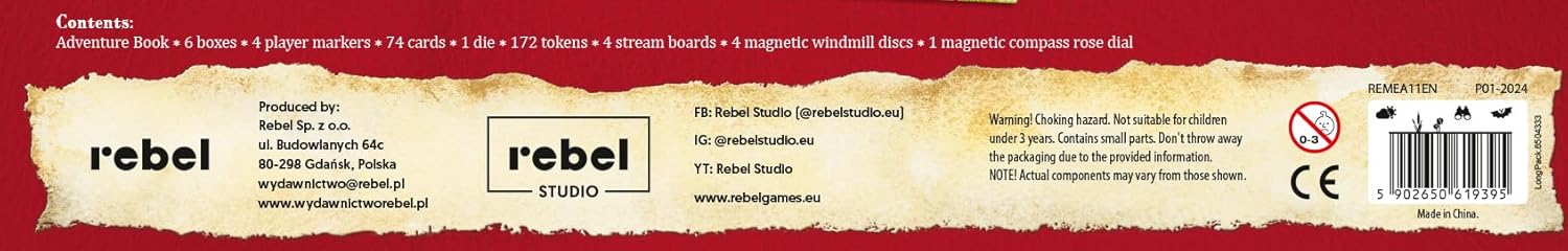 Rebel Meadow: Adventure Book Story-Book Game for Ages 10+ | 1-4 Players