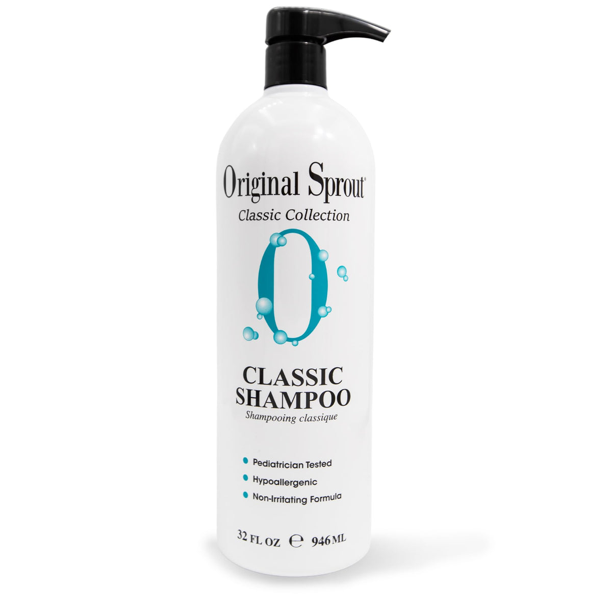 Original Sprout Classic Shampoo - Gentle, Moisturizing, All Hair Types | 33 Fl Oz