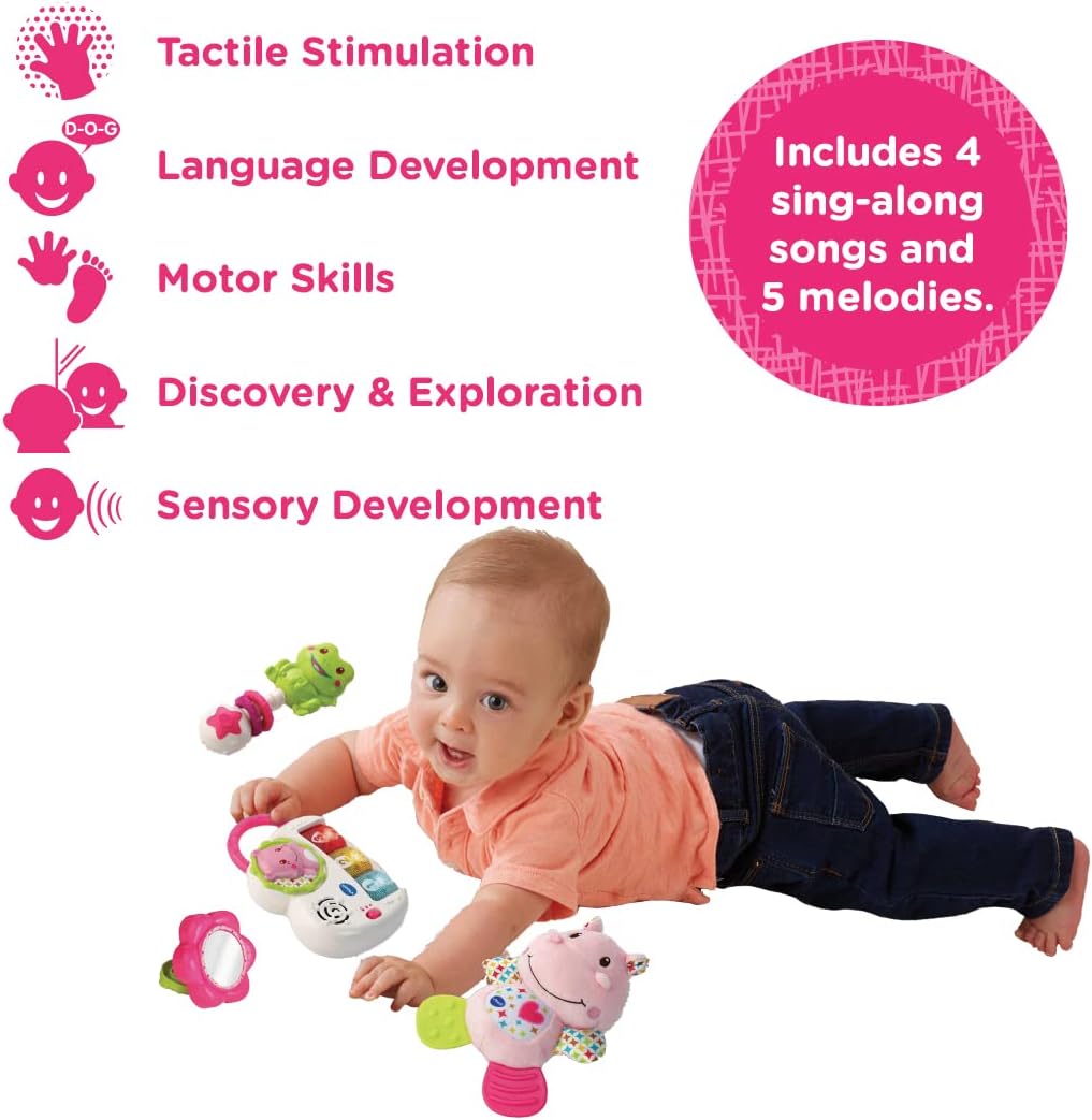 VTech My First Gift Set New Baby Gifts | Newborn Baby Toys Including Hippo Anima 2