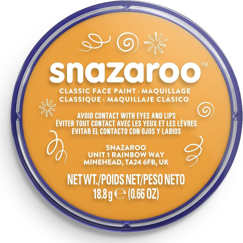 Snazaroo - Classic Face and Body Paint (18ml) - Ochre Yellow